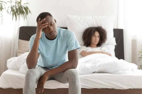 Man upset about ED symptoms Cheshire