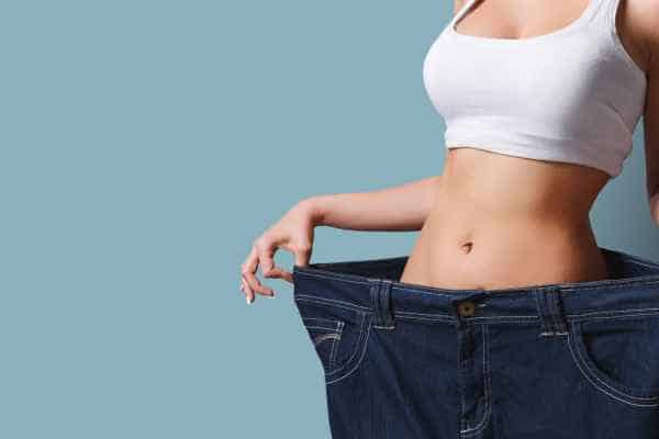 woman after fat reduction treatment Cheshire