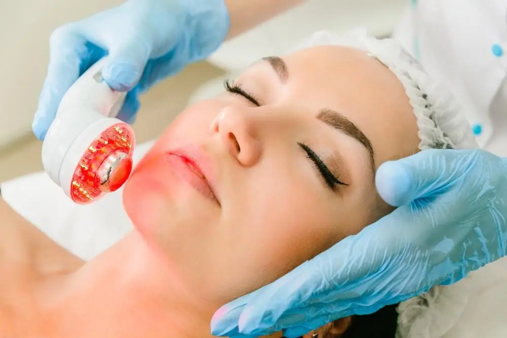 woman having non-surgical Morph8 treatment Cheshire