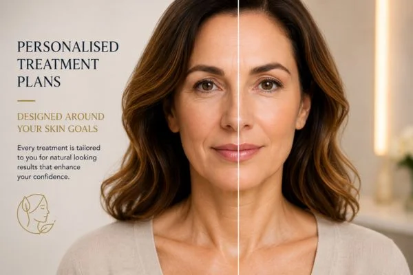 Before and after results of Collagen Lift Therapy Cheshire