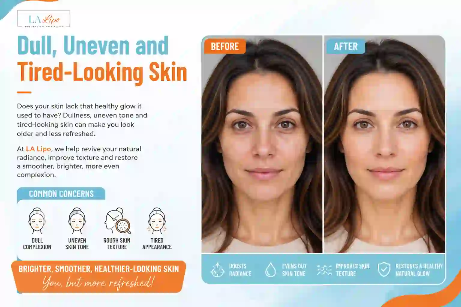 Sign #5: Dull, Uneven and Tired-Looking Skin Cheshire