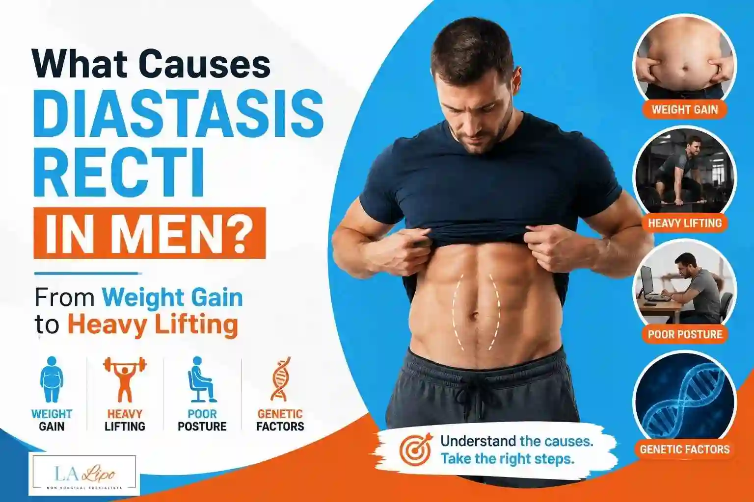 What Causes Diastasis Recti in Men? From Weight Gain to Heavy Lifting Cheshire